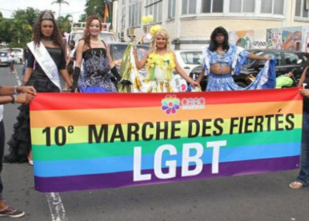 En 2015, ciudadanos LGBT de Mauricio celebraron su 10ª Orgullo. (Foto cortesía de Indian Ocean Times)