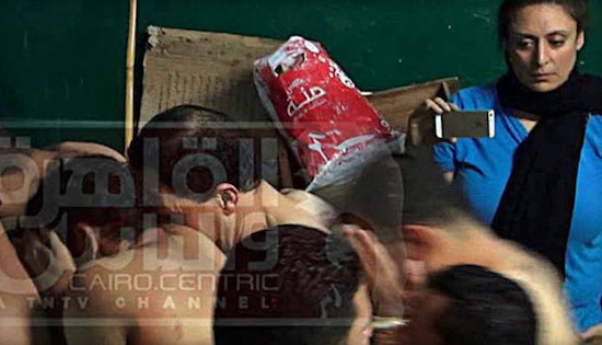 canal satelital egipcio Al-Qahira wa al-Nas muestra a la periodista Mona Iraqui, canal satelital egipcio Al-Qahira wa al-Nas muestra a la periodista Mona Iraqui,